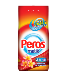 Detergent praf automat Peros, 3kg, ambalaj moale